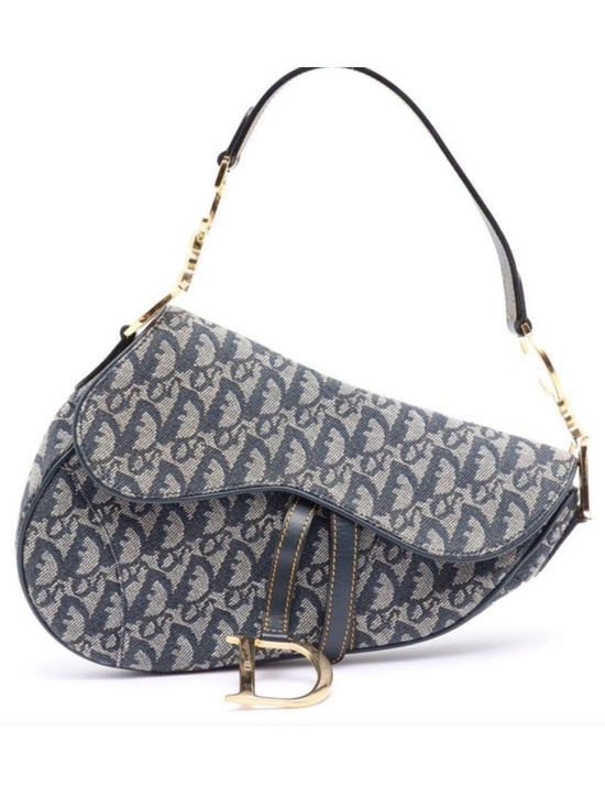 Dior Handbags - Christian Dior Vintage Diorissimo Saddle Bag EUC
